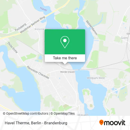 Карта Havel Therme