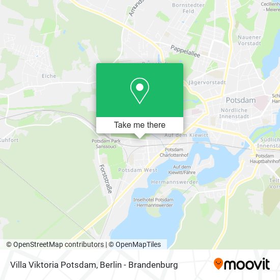 Карта Villa Viktoria Potsdam