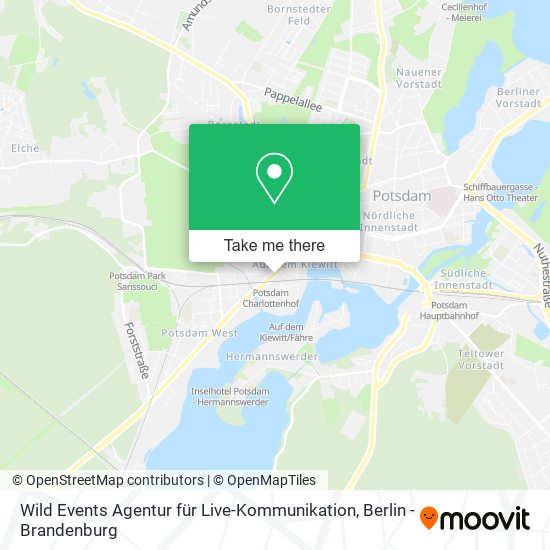 Карта Wild Events Agentur für Live-Kommunikation