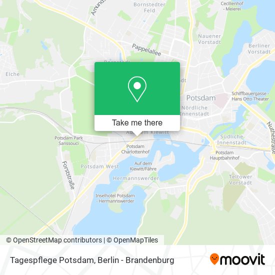 Карта Tagespflege Potsdam