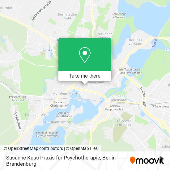Susanne Kuss Praxis für Psychotherapie map