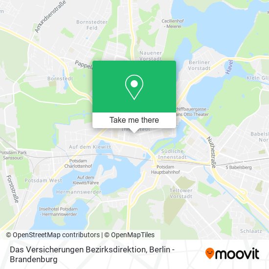 Das Versicherungen Bezirksdirektion map