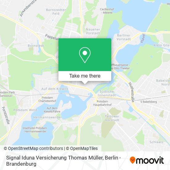 Signal Iduna Versicherung Thomas Müller map