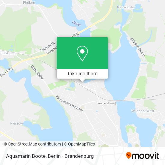 Aquamarin Boote map