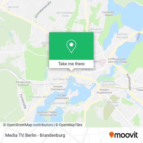 Media TV map