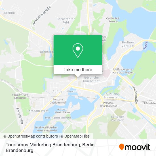 Карта Tourismus Marketing Brandenburg