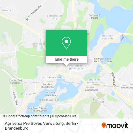 Карта Agriversa Pro Boves Verwaltung