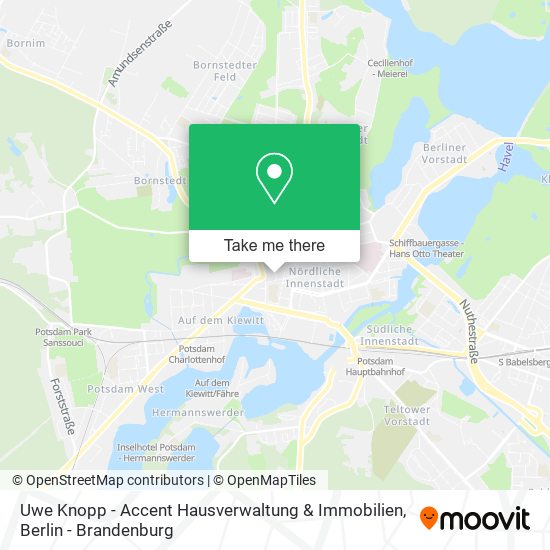 Карта Uwe Knopp - Accent Hausverwaltung & Immobilien