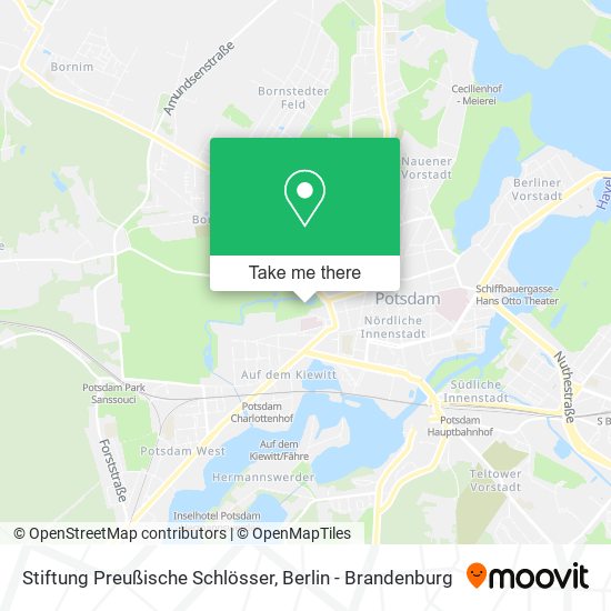 Stiftung Preußische Schlösser map