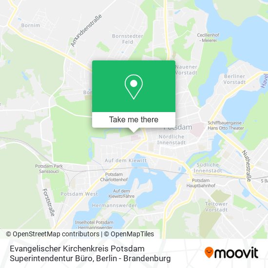 Evangelischer Kirchenkreis Potsdam Superintendentur Büro map