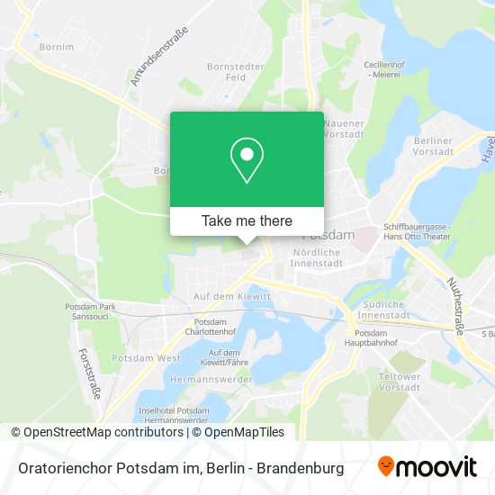 Oratorienchor Potsdam im map