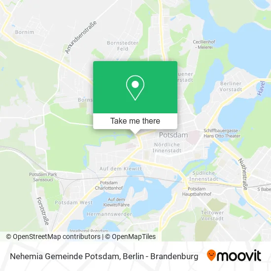 Nehemia Gemeinde Potsdam map