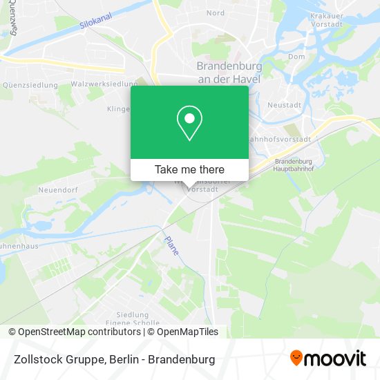 Zollstock Gruppe map