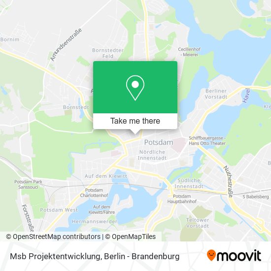 Msb Projektentwicklung map