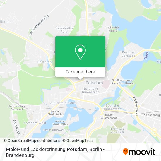 Maler- und Lackiererinnung Potsdam map