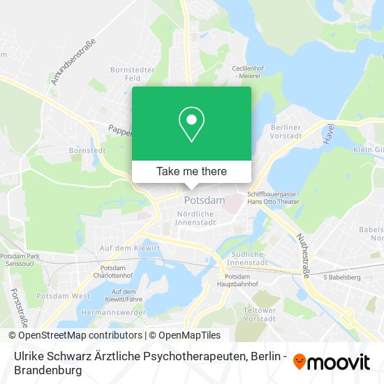 Ulrike Schwarz Ärztliche Psychotherapeuten map