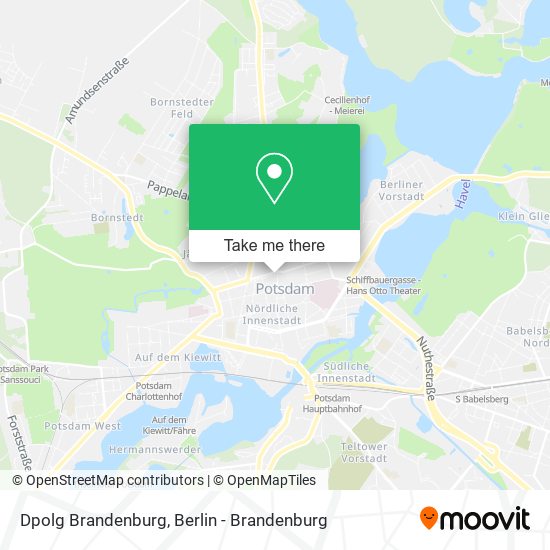 Dpolg Brandenburg map