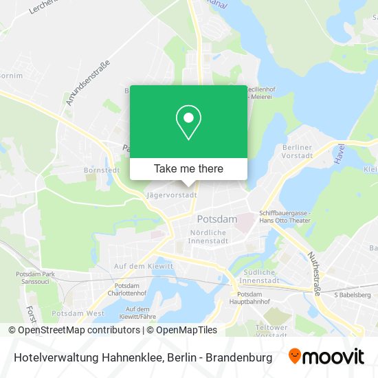 Hotelverwaltung Hahnenklee map