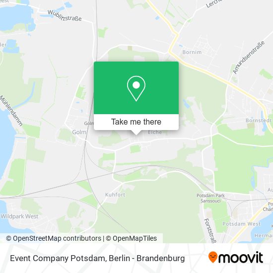 Карта Event Company Potsdam