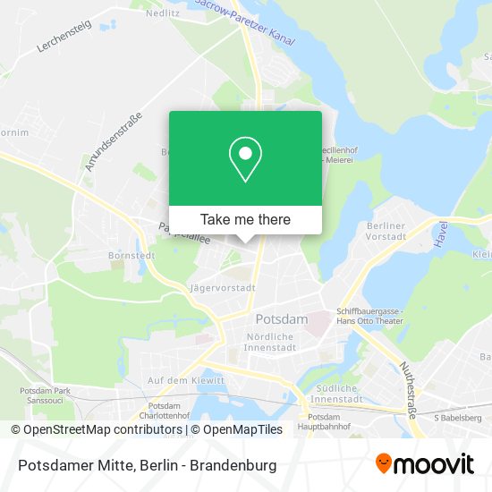 Potsdamer Mitte map