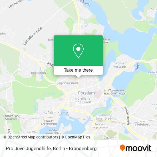 Pro Juve Jugendhilfe map