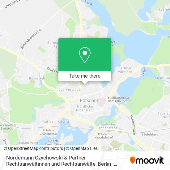 Nordemann Czychowski & Partner Rechtsanwältinnen und Rechtsanwälte map