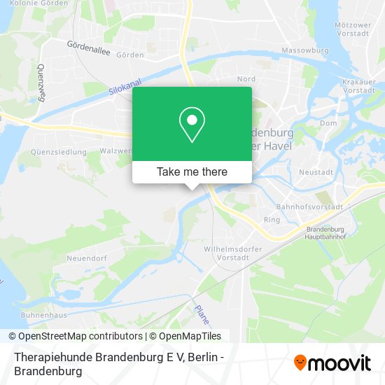 Карта Therapiehunde Brandenburg E V