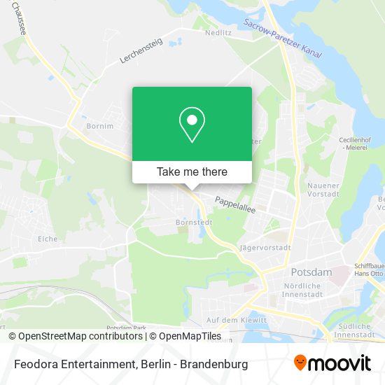 Feodora Entertainment map