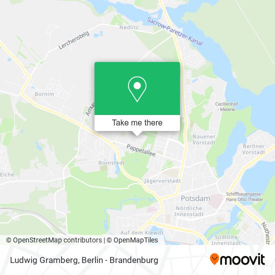 Карта Ludwig Gramberg
