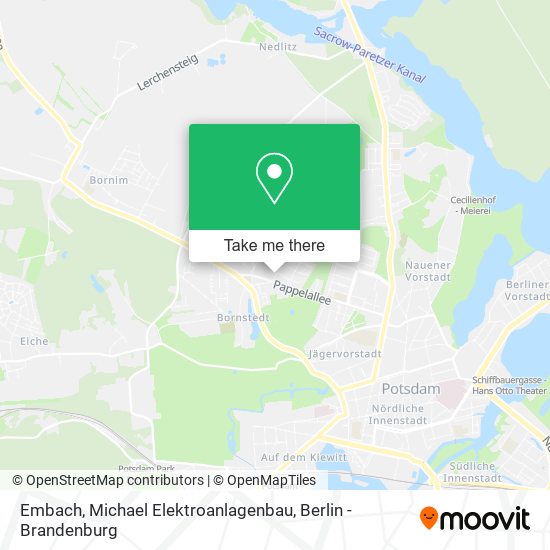 Карта Embach, Michael Elektroanlagenbau