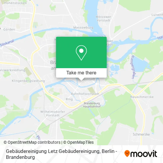 Карта Gebäudereinigung Letz Gebäudereinigung