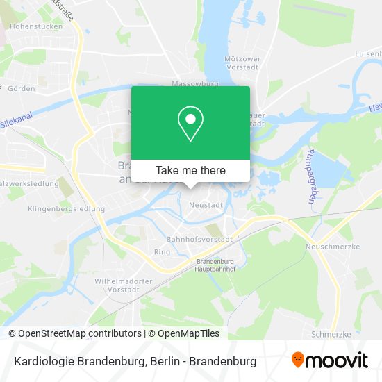 Kardiologie Brandenburg map