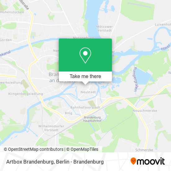 Artbox Brandenburg map