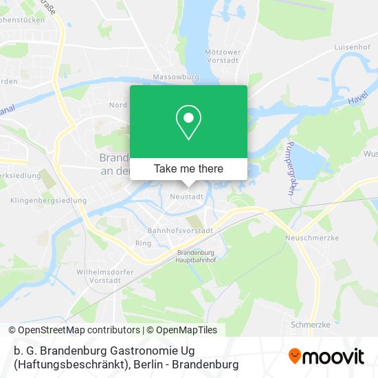 b. G. Brandenburg Gastronomie Ug (Haftungsbeschränkt) map