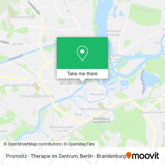 Promnitz - Therapie im Zentrum map