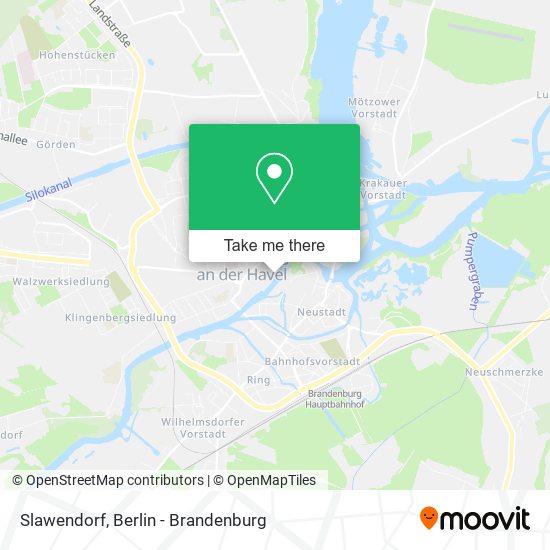 Карта Slawendorf