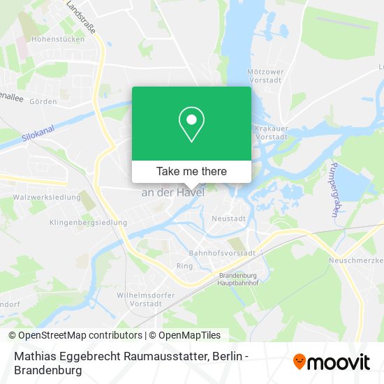 Mathias Eggebrecht Raumausstatter map
