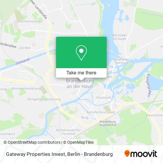 Gateway Properties Invest map