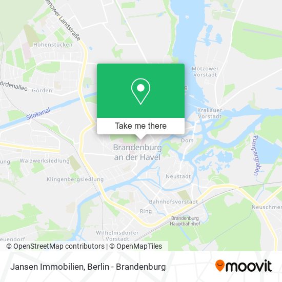 Jansen Immobilien map