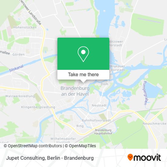 Jupet Consulting map