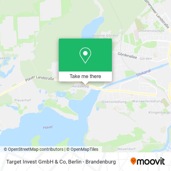 Target Invest GmbH & Co map