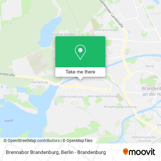 Brennabor Brandenburg map