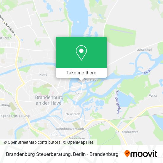 Brandenburg Steuerberatung map