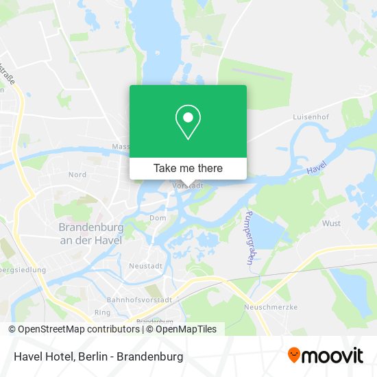 Havel Hotel map