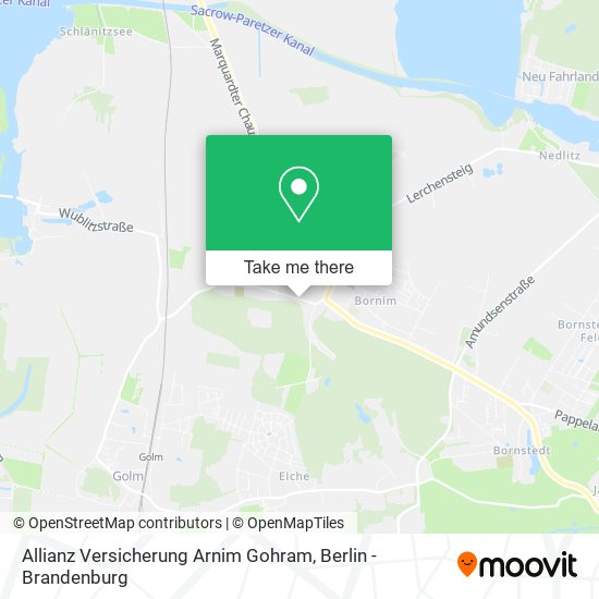 Allianz Versicherung Arnim Gohram map