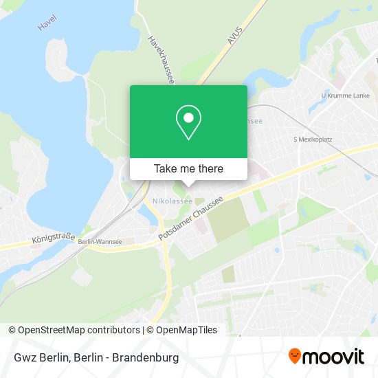 Карта Gwz Berlin