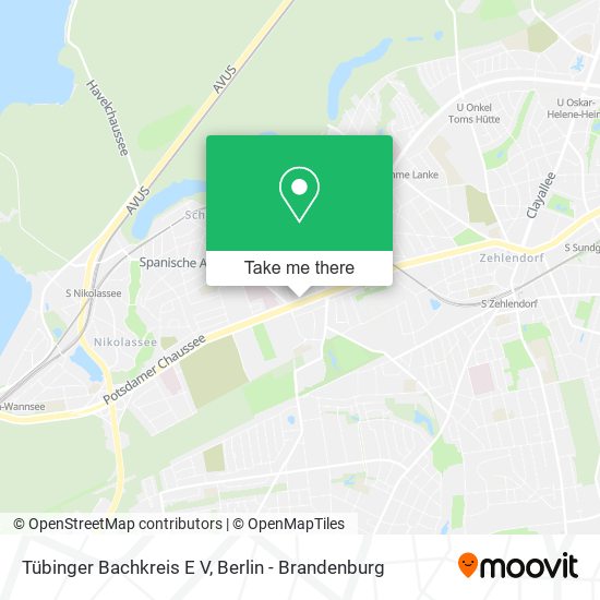 Tübinger Bachkreis E V map