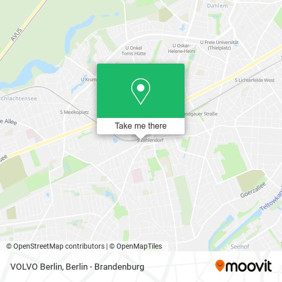 VOLVO Berlin map