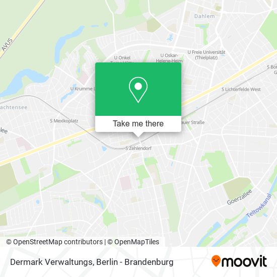 Dermark Verwaltungs map