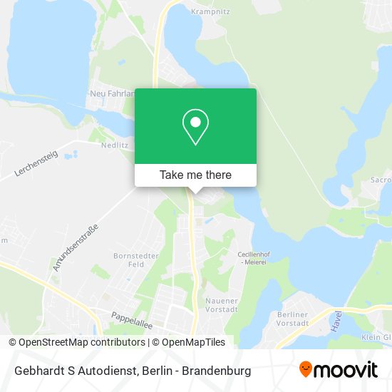 Карта Gebhardt S Autodienst